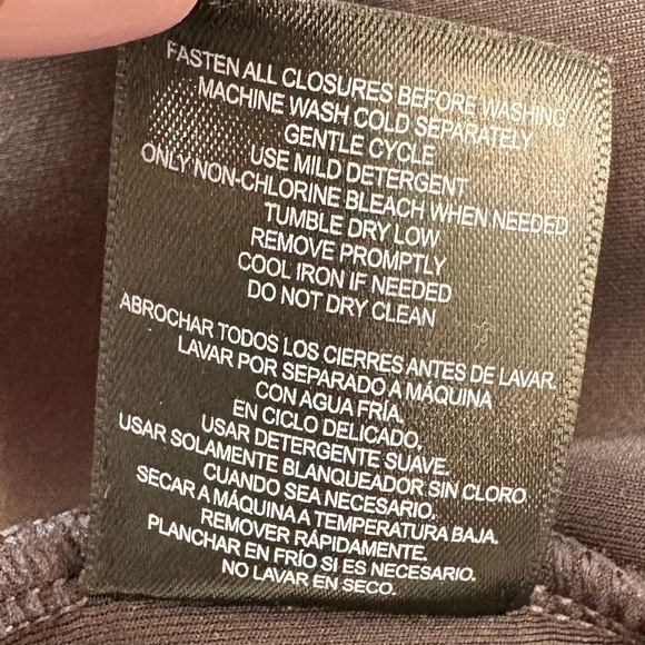 32 Degrees Heat Black Full Zip Mock Neck Jacket with 2 Zip Pockets Women Size L - Picture 14 of 14